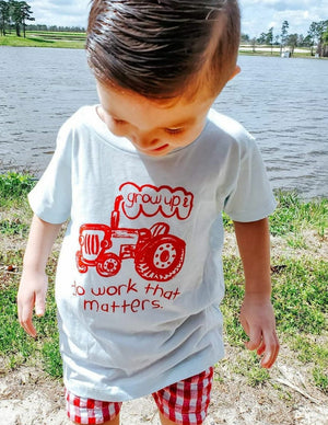 Farmer Toddler Tee - Do Work That Matters