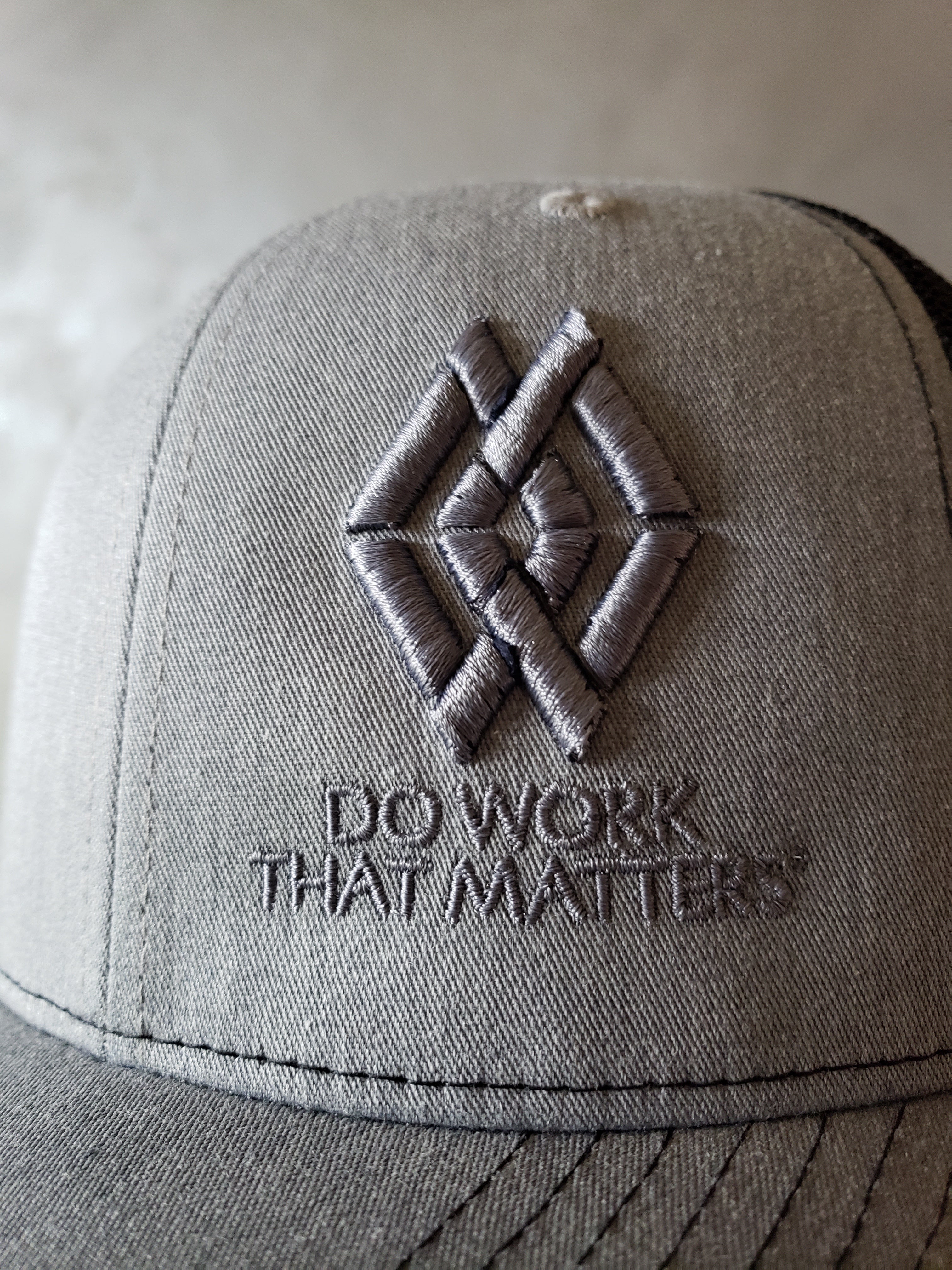 Embroidered Logo Hat (Tonal) - Do Work That Matters