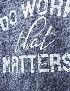 Ladies DWTM Crew Neck Tee - Do Work That Matters