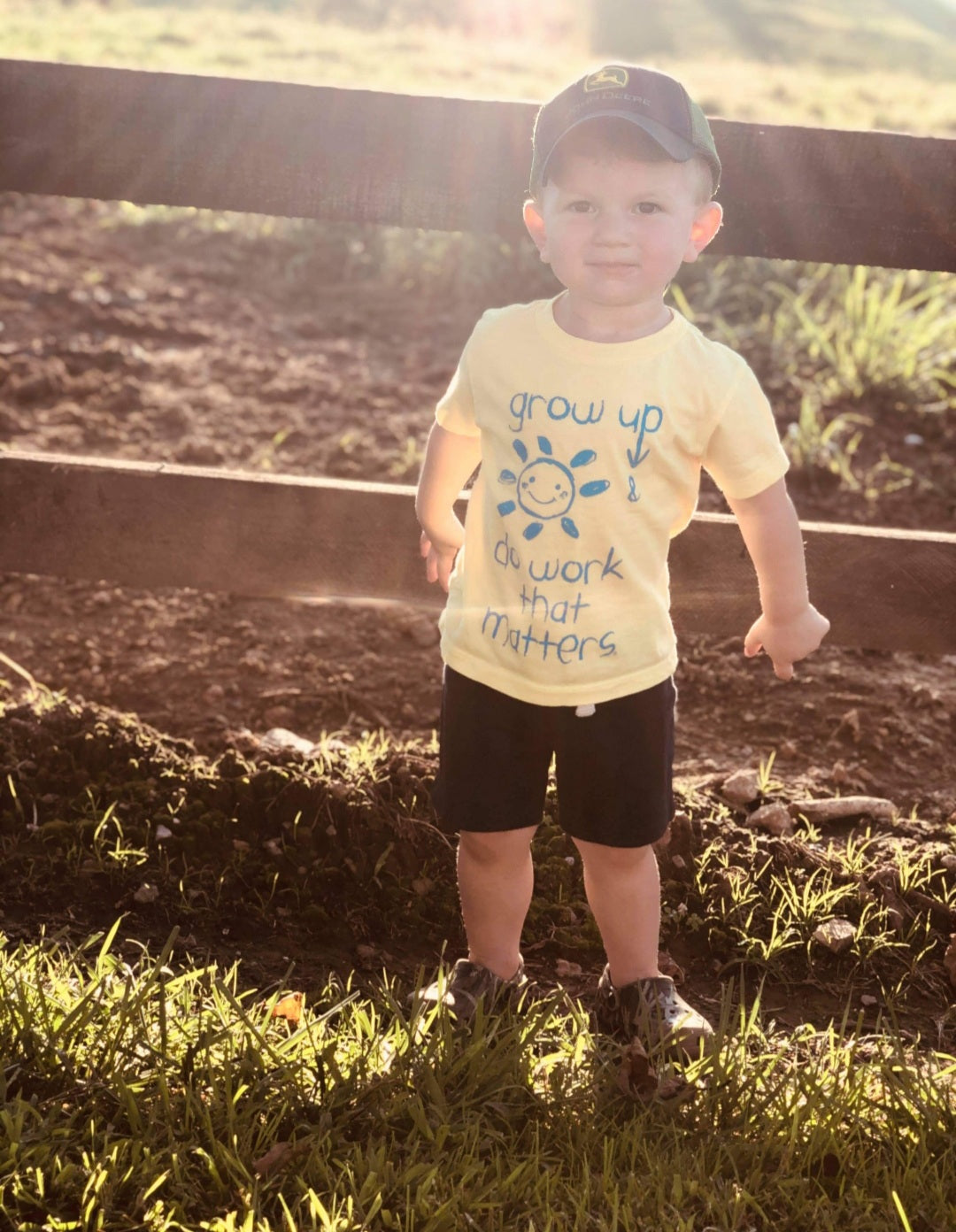 Sun Toddler Tee - Do Work That Matters